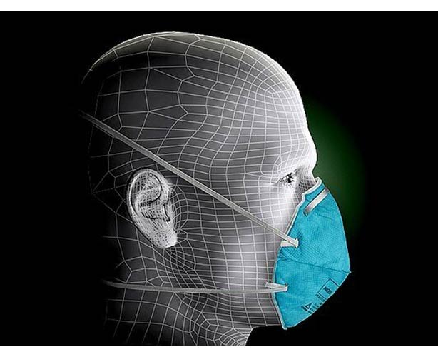 3M Health Care Particulate Respirator N95 Surgical Mask 1860