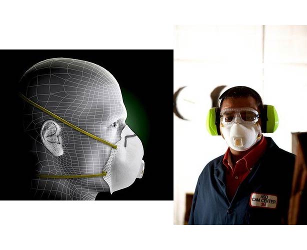 3M N95 Particulate Respirator with Cool Flow Valve