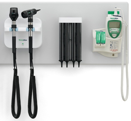Green Series 777 Wall System w/Coaxial Ophthalmoscope