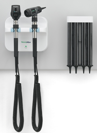Green Series 777 Wall System w/Coaxial Ophthalmoscope