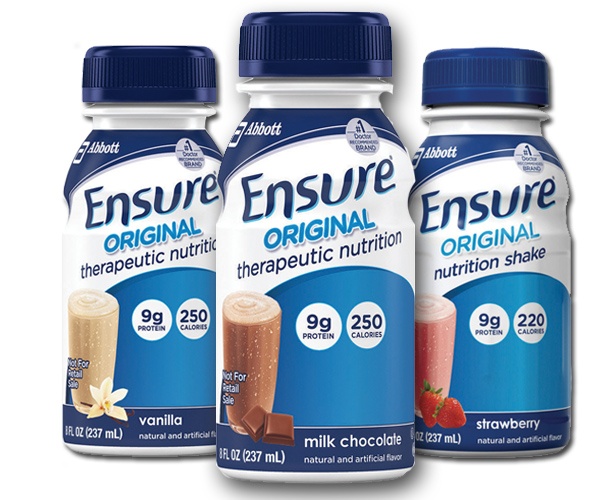 Ensure Original Shake, Bottles - Milk Chocolate, 8 fl oz, Case (24 ct)