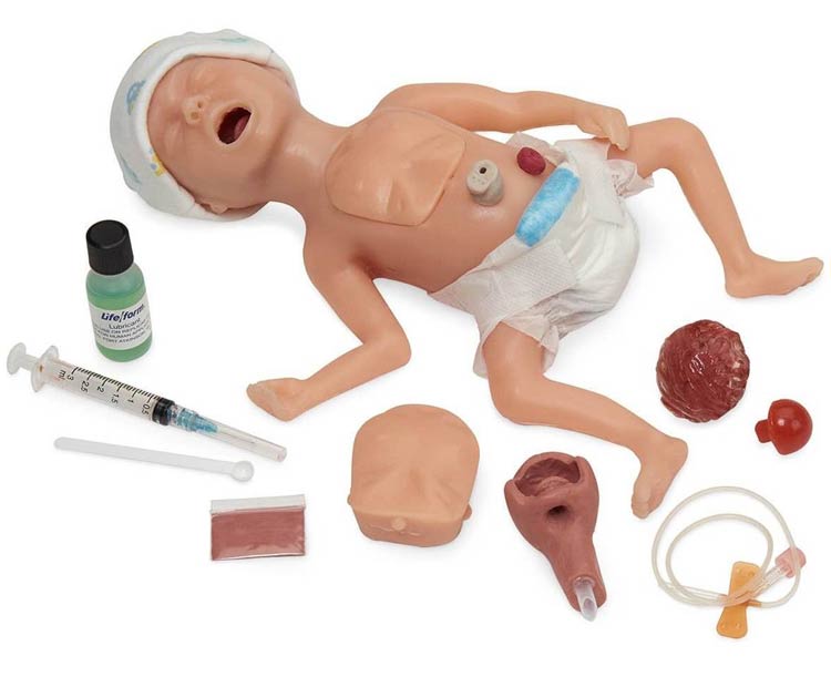 Anatomical World Wide Micro-Preemie Life/form Baby Simulator Trainer - Light