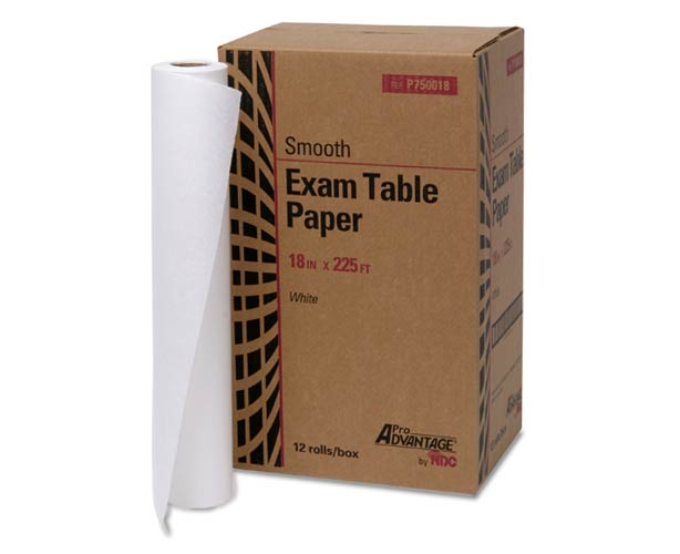 Pro Advantage Exam Table Paper, Smooth