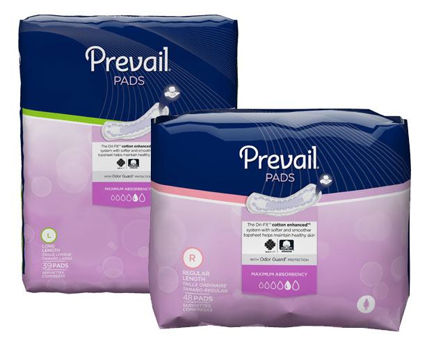 Incontinence Samples Samples - Prevail Bladder Control Pads