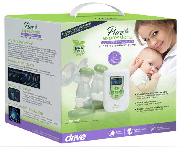 Pure Expressions Dual Channel Electric Breast Pump