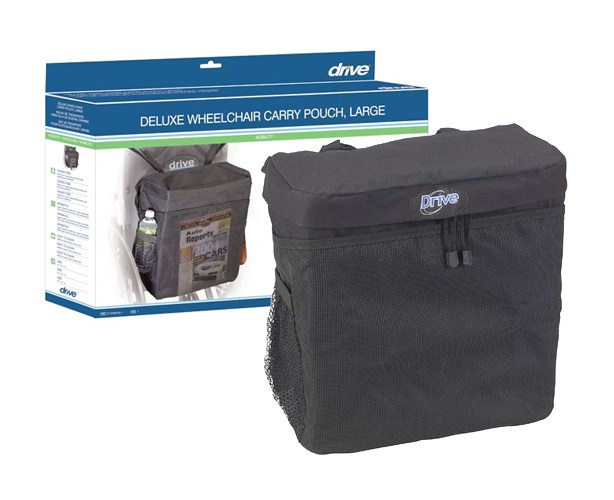 Drive Medical Large, Deluxe Wheelchair Carry Pouch