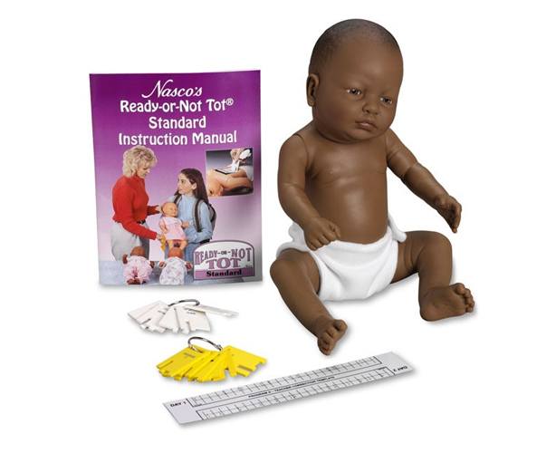 Nasco Education Models Ready-Or-Not Tot Baby Manikin - Standard