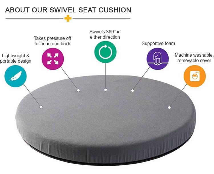 Deluxe Swivel Seat Cushion