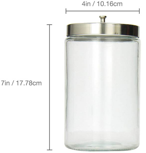 Dimensions for Apothecary Jar