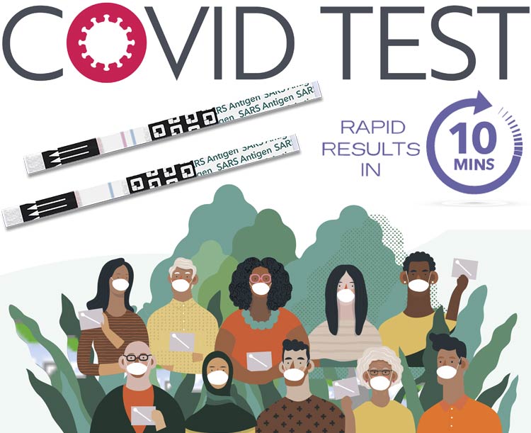 QuickVue COVID-19 Rapid Test - OTC Home Test Kit
