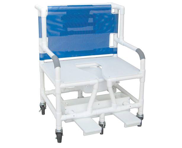 MJM International PVC Bariatric Shower Chair