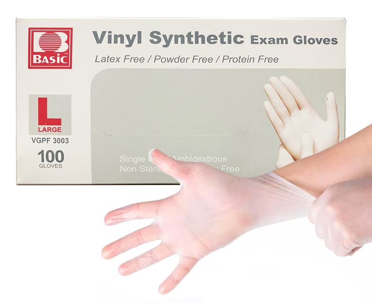 Basic Vinyl Exam Gloves