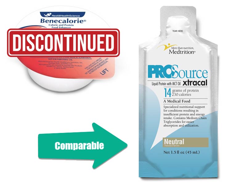Medtrition Benecalorie (Discontinued) - Replacement - Xtracal Calorie & Protein Food Enhancer w/MCT Oil