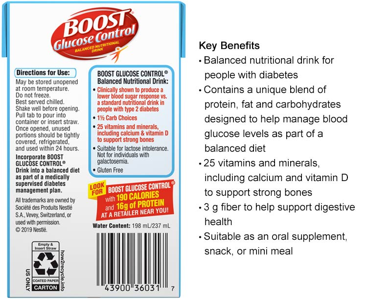 Boost Glucose Control Drink