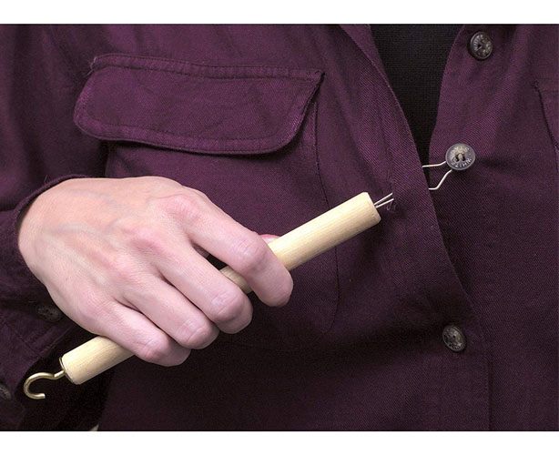 Button Aid/Zipper Pull Dressing Stick