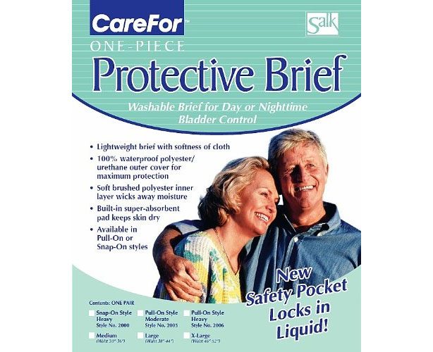 CareFor Pull-On Waterproof Brief, Moderate Absorbency