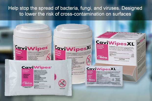 CaviWipes Disinfectant Wipes