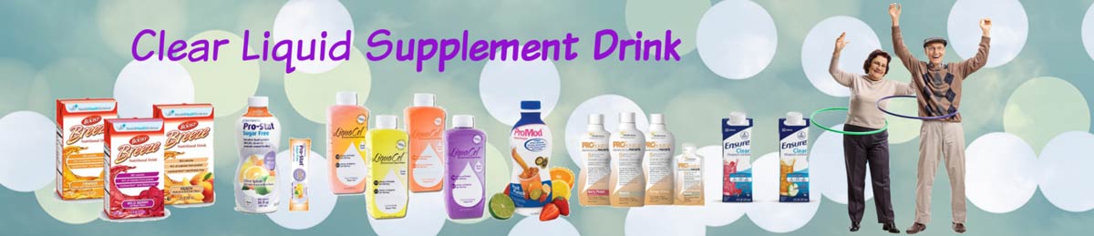 Clear Liquid Supplement Drink