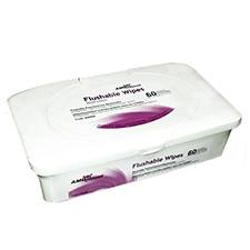 AMD-Ritmed Flushable Adult Wipes, 9" x 13"