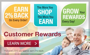 Earn 2% Back on Your Order