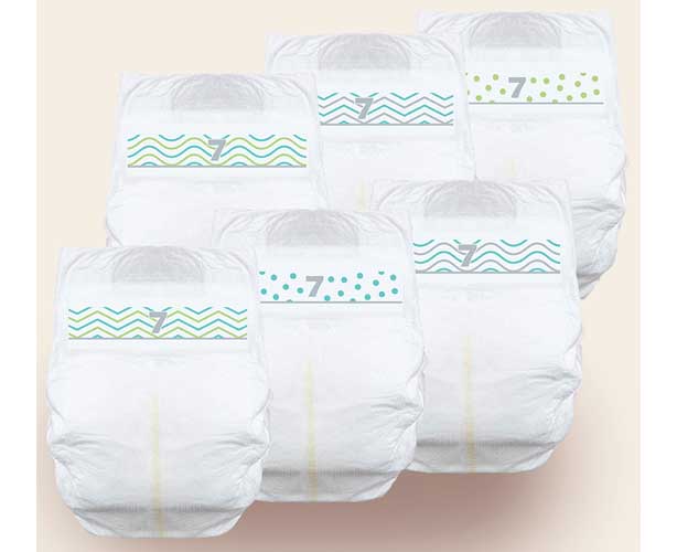 Incontinence Samples Samples - Cuties Complete Care Baby Diapers