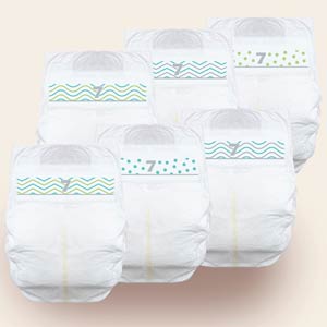 Cuties Baby Diapers, Size 7