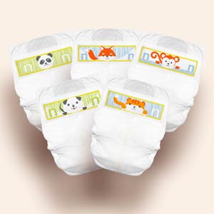 Cuties Baby Diapers, Size Newborn