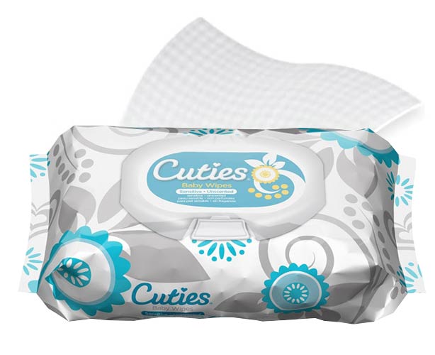 First Quality Products Cuties Premium Baby Wipes