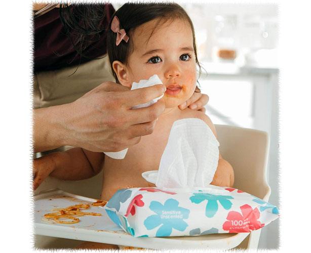 Cuties Complete Care Sensitive Baby Wipes