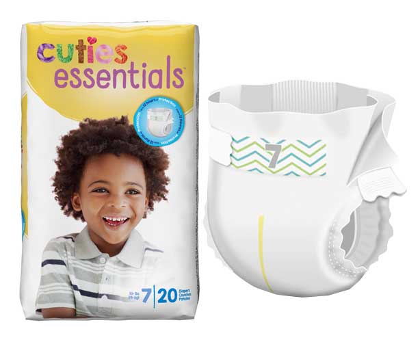 cutie essentials diapers