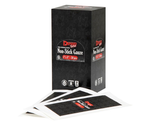 Defend Tattoo Non-Stick Gauze, Sterile