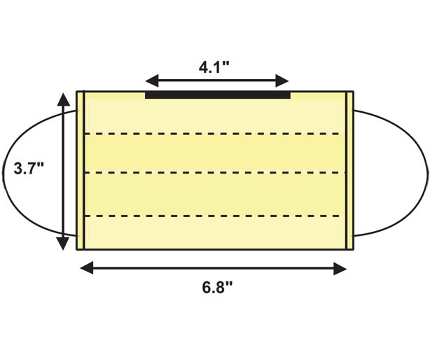 DermAssist Premier Face Masks, Level 2