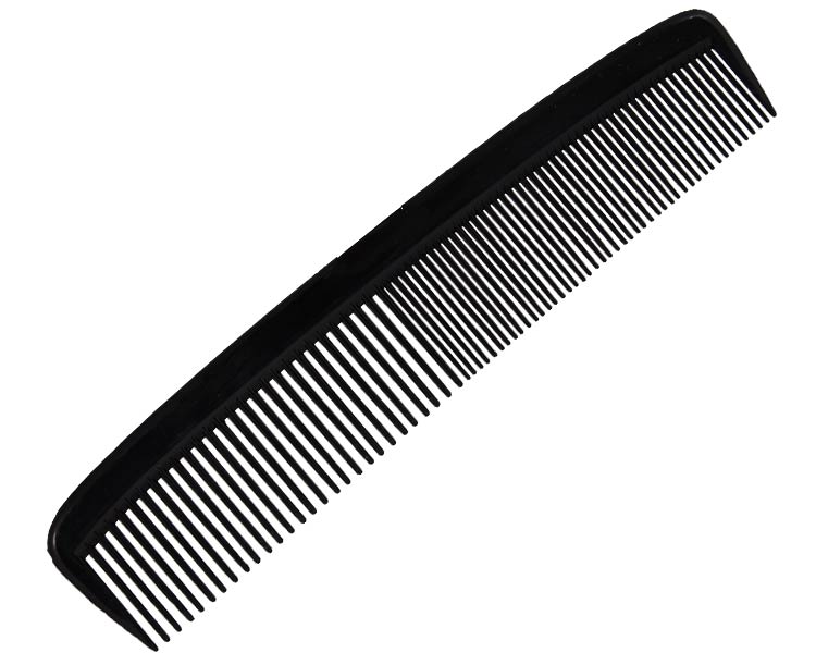 Dukal Dukal Hair Comb, Black, 7