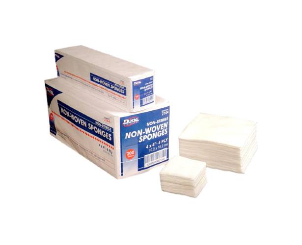 thumbnail image 2 of House Brand Dentistry 100202 Non-Woven Gauze Sponges 2x2 4-Ply Non-Sterile (Case Of 5000) 2 of 2