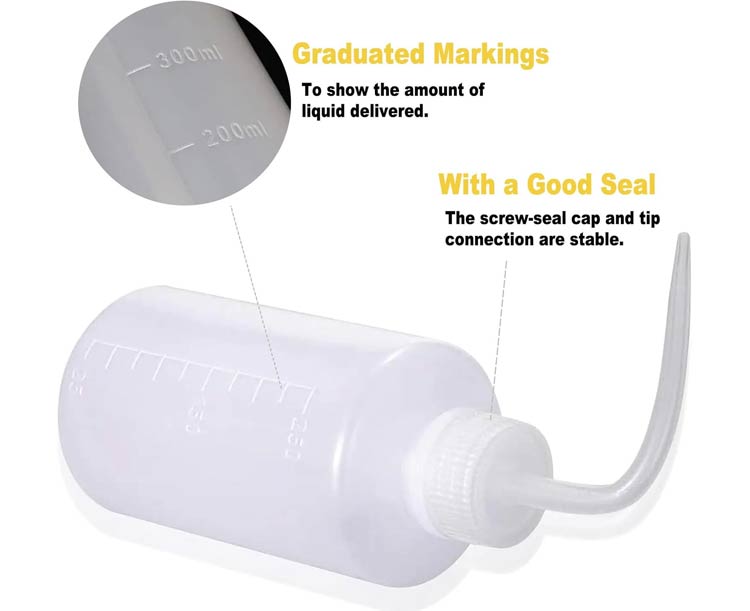 Dynarex Squeeze Squirt Tattoo Wash Bottles