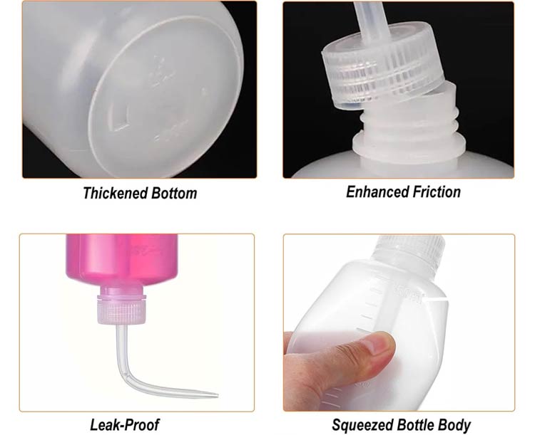 Dynarex Squeeze Squirt Tattoo Wash Bottles