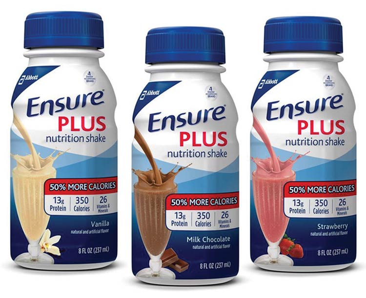 Ensure Plus Drink - Creamy Milk Chocolate, 8 fl oz, 24/Case