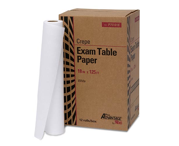 Pro Advantage Pro Advantage Exam Table Paper, Crepe