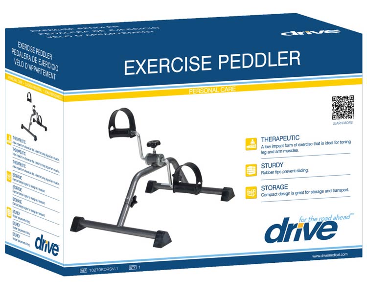 Pedal Exerciser for Low-Impact Exercise