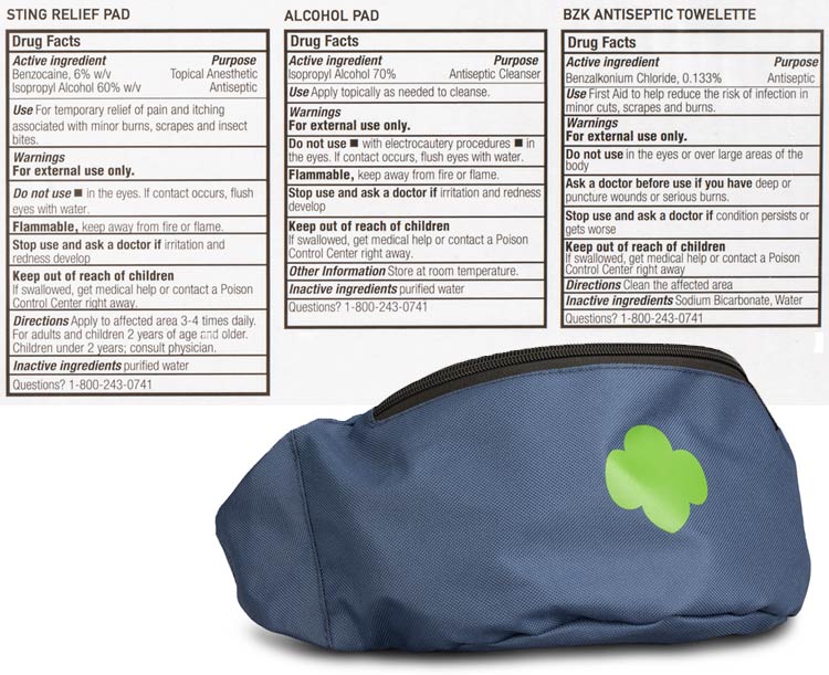 Girl Scout Fanny Pack First Aid Kit