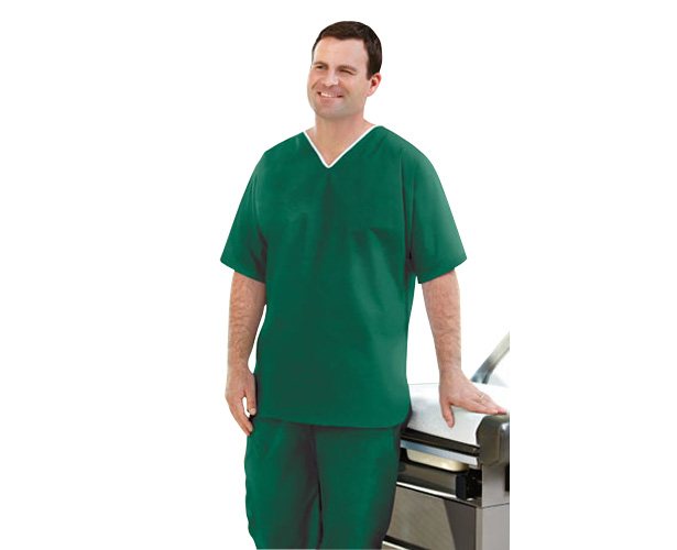 Graham Medical Disposable Elite Non-Woven Scrubs, Shirt