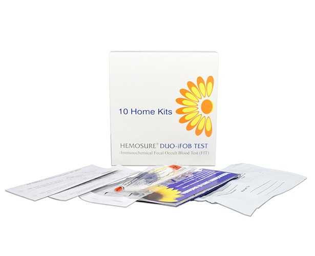 Hemosure IFOB Test Home Kit Mailers with Collection Tubes | Hemosure