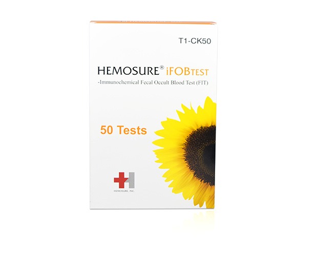 Hemosure IFOB Test Cassettes with Collection Tubes