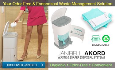 Janibell Waste Disposal Systems - Odor Free and Economical