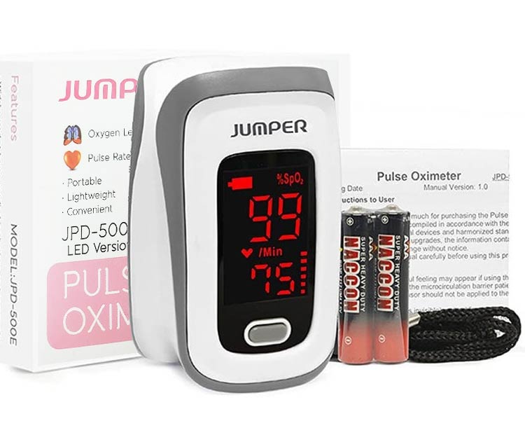 Jumper Medical Equipment Jumper Fingertip Pulse Oximeter
