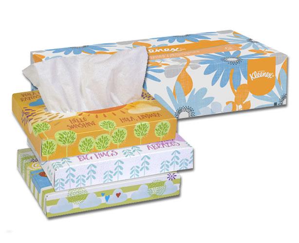 Kimberly Clark Kleenex Facial Tissue, 2-ply