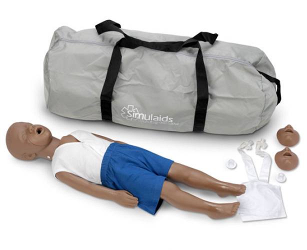 Anatomical World Wide Kyle African-American Cpr Manikin & Carry Bag (3-Year-Old)