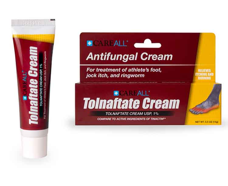 CareAll Tolnaftate 1% Antifungal Cream, 0.5 oz Tube