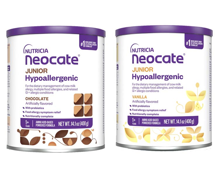 Danone Specialized Nutrition Neocate Junior Formula with Prebiotics, Flavored