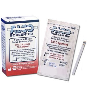 Alco-Screen 02 Alcohol Test Strips